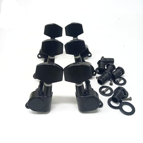 MEZOKUCEL Tuning Testa Meccaniche per Chitarra, 6PCS 3 Sinistra +