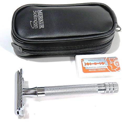 髭剃り　MERKUR Amazon.co.jp: メルクール髭剃り（ひげそり）両刃ホルダー23C