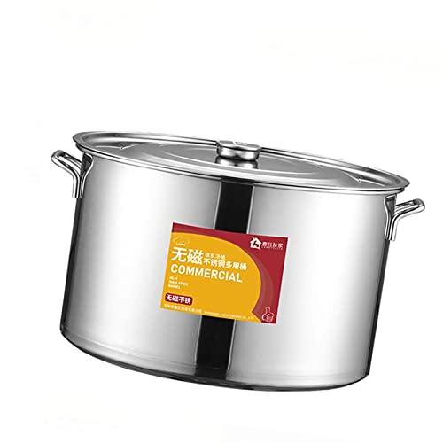 Marmite à soupe en inox épais pour éviter de brûler vos préparations