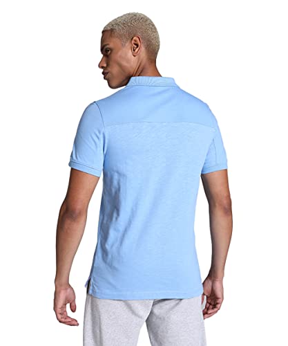 Image of PUMA Cotton Regular Fit Mens Black T-Shirt