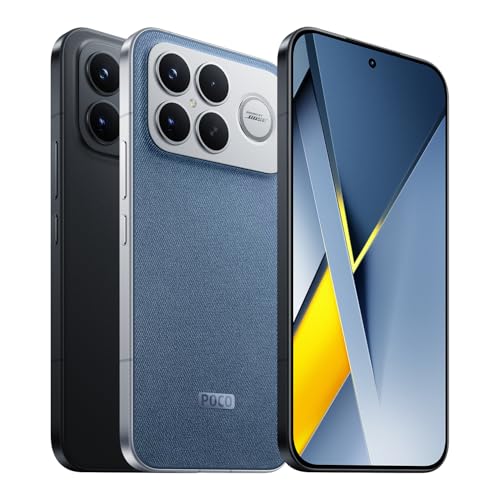 XIAOMI Poco F8 Ultra, Smartphone 16+512 GB, 6.9 120Hz AMOLED Display, 50MP Light Fusion 950 mit OIS, Sound by Bose, 6500mAh, Denim Blue, 2 Jahre Garantie