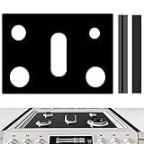 Piyl Stove Cover Stove Top Protectors for Samsung Gas Range Include 2 Pcs Silicone Stove Gap Cover...