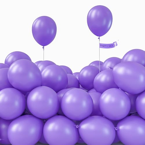 PartyWoo Purple Balloons 5 Inch