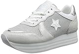  Trussardi Jeans Damen Running High Outsole Gymnastikschuhe, Silber (Silver Rif0t916 M020), 39 EU