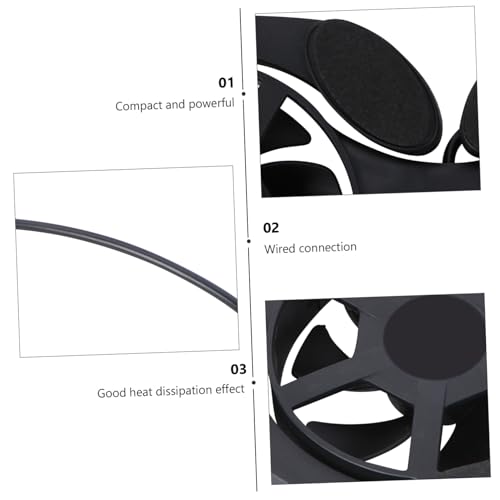 Base con 2 ventiladores para portátil portátil miniatura 3