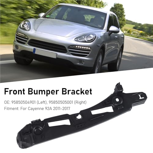 Support de pare-chocs avant gauche Porsche Cayenne 92A 2011-2017 guide fixation - 3