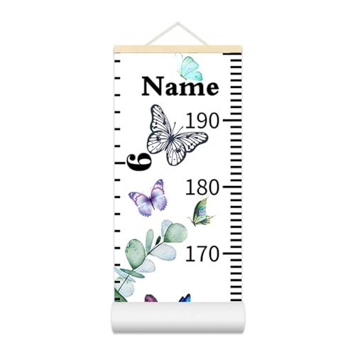 Personalized Growth Chart for Kids, Baby Height Chart with Custom Name, 77