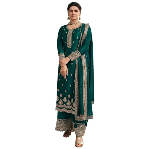 Image of Indian Designer Shalwar Kameez Suits Ready to Wear Pakistani Palazzo Dresses