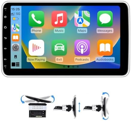 Junsun 1 DIN giratoria de 10″ · PLJS-ES-XTYT12C · 2 GB / 32 GB