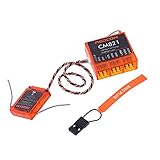 Modulation: DSMX DSM2 FLAMEER 8CH 2,4 GHz Empfänger Senderempfänger für JR12X, DX7se, DX6i, DX5e und DX6