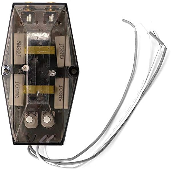 Keenso Przenośny Samochodowy Konwerter Audio 12 V, Wyjście o Wysokiej Niskiej Częstotliwości dla Wzmacniacza Subwoofera, z przezroczystą powłoką dymną dla Odtwarzacza CD DVD