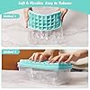Food-grade Silicone Ice Cube Tray with Lid and Storage Bin for Freezer, Easy-Release 2 * 36 Small Nugget Ice Trays 1 ice Bucket & Scoop, Flexible Ice Cube Molds with Ice Container #2