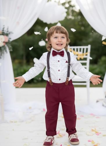 Image of Volunboy Boys Formal Wedding Guest Ring Bearer Dress Clothes