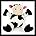 Checkers - Sitting Cow (White)