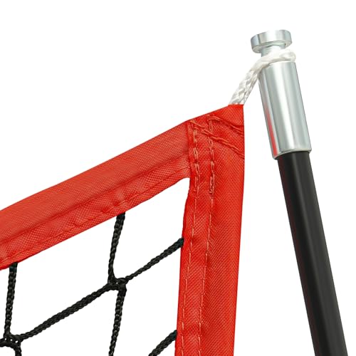 Red de lanzamiento con bolsillos para objetivo para entrenamiento en interiores y exteriores, mejora las habilidades y la precisión para entrenadores y jugadores