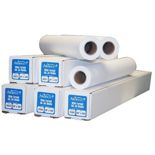 Alliance Taped 20 lb Bond Engineering Rolls 24