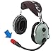 LEFXMOPHY Red Windscreen for David Clark M7A Mic Cover, M-4 / M-7 / H10 / H20 /DC PRO-X2 / PRO-2 / DC ONE-X ENC Headset Aviation Microphone Replacement Pop Filter Protector, 3-Pack