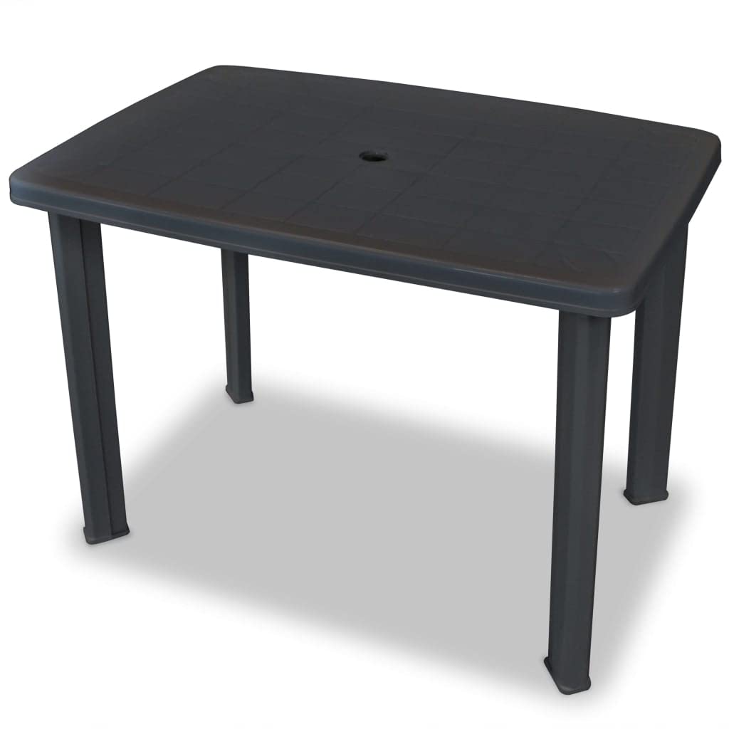 Set da bistrot in plastica antraciteOutdoor Set da 3 pezzi
