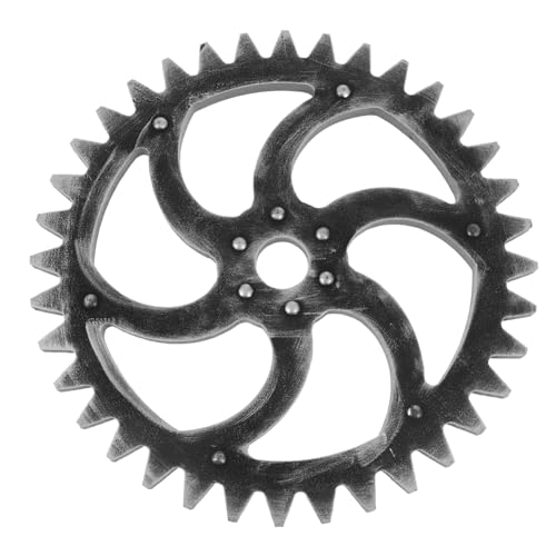 Garneck 1pièce Décoration Murale Engrenage Rétro Bois Ornement Unique Pour Salon Cuisine Et Bureau Style Vintage Et Industriel