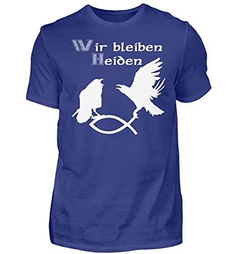 T-Shirt Haut de Gamme Hugin & Munin en Coton Premium pour Homme Taille S