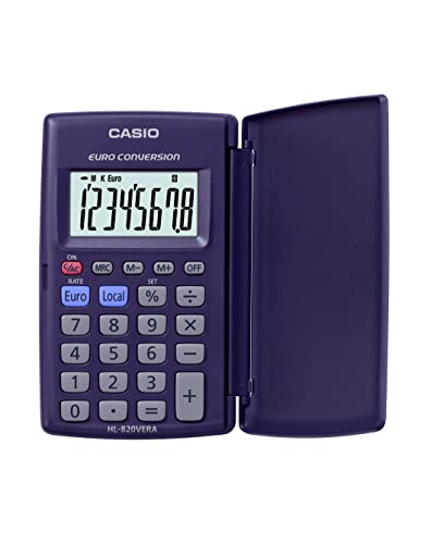 Casio HL-820VERA Calculatrice 8 chiffres