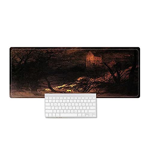 Tapis de souris XXL pour ordinateur portable et grand bureau de joueur