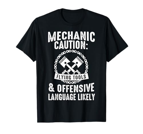 Funny Car Mechanic Hombres Mujeres Niños Mejor Auto Mechanic Camiseta