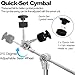 Youeon Cymbal Boom Stand Adjustable Height 30