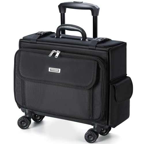 Tonyeee Rolling Laptop Briefcase