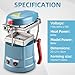 NORJIN Vacuum Forming Machine 110V, Lab Equipment Vacuum Suction Heat Molding Former with Steel Balls