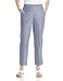 Alfred Dunner Women's Pinstripe Straight Leg Short Pant