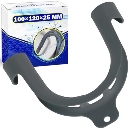 Support Tuyau Vidange Machine a Laver en Forme de U 100 x 120 x 25 mm Adaptateur Universel pour Tuyau Vidange Lave Vaisselle - Garantie de 10 Ans - MONTERAL