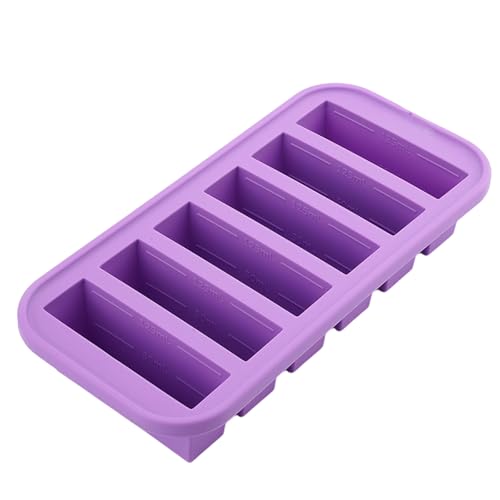 YROHGKPN Práctica caja de congelación de silicona con cubierta segura, máquina de bloques de hielo, ideal para la fabricación de cubos aromatizados y la conservación de alimentos con tapa