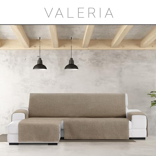 Housse de canapé Valeria chaisse longue gauche extensible taille M