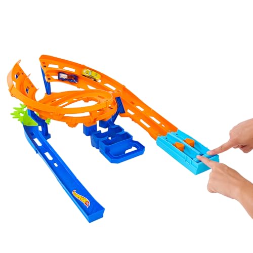 Circuit looping Hot Wheels HTK17 Coffret pliable 2 voitures 1/64