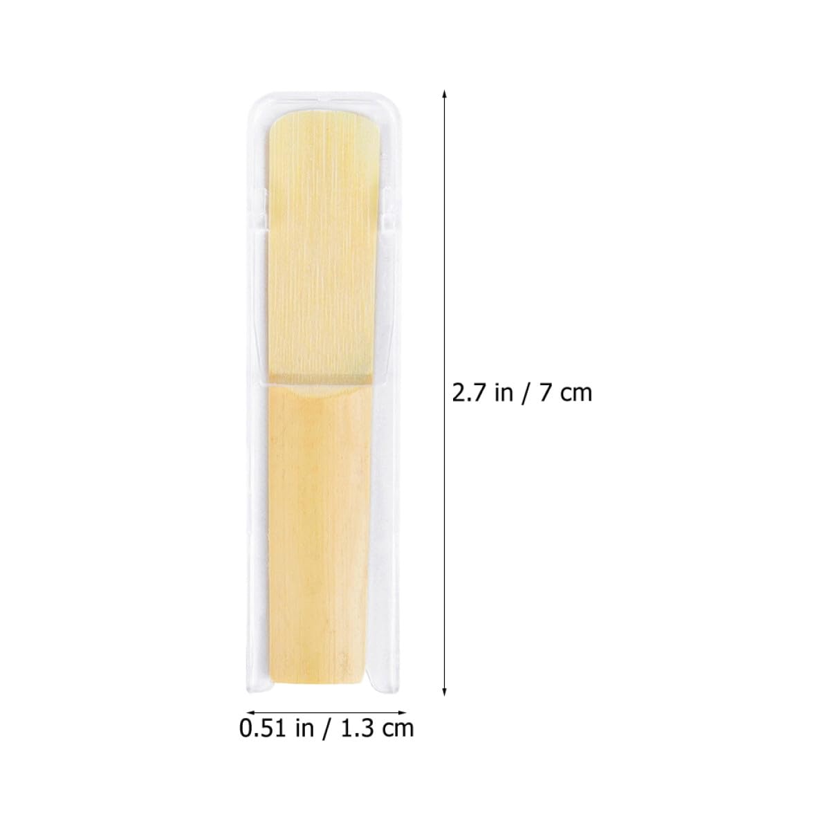 ibasenice 50 Pièces Anche De Clarinette 2,5 Anches De Clarinette Anches Sax Ténor Anches Sax Soprano Anche Pour Débutant Anche Clarinette Compacte Anches De Saxophone Ténor
