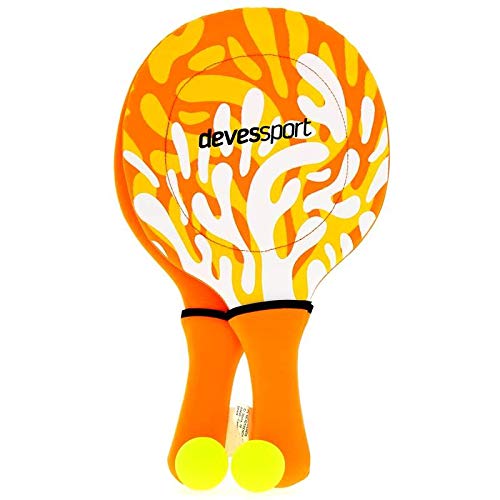 DRIM DISCOUNT Juego Palas Neopreno Naranja