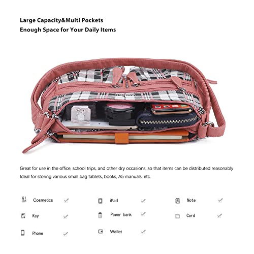 Image of Angel Kiss Crossbody Bags for Women, Ladies Shoulder Handbags and Purses Medium Faux Leather Pocketbooks | Ladies