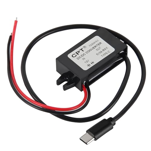 Image of USB C Converter Waterproof 12V /24V to 5V Converter DC-DC Type-C Step Down Module 3A Power Adapter Voltage Regulator Car Power Converter Adapter