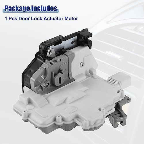 Image of ACROPIX Rear Left Side Door Lock Actuator Motor Fit for Audi A4 Quattro 2008-2011 for Audi Q7 2007-2015 Pack of 1 White