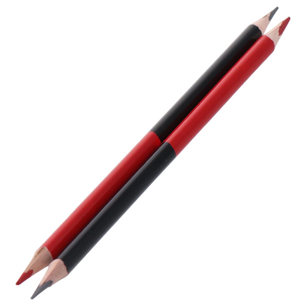 Ticonderoga Erasable Checking Pencils – 2.6 Mm, Red, Pack Of 4