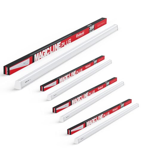Image of Goldmedal Magicline Plus 36W LED Batten for Living Room, Bedroom - Cool Day Light (6500K) | High Lumens Light Output | Energy Efficient Tubelight for Home | Polycarbonate housing | Pack of 4