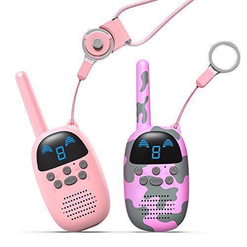 Kids Toys for 3-12 Year Old Boys Girls CONNECOM FRS Walkie Talkies for Kids Best Gifts for Boys and Girls Walkie Talky Radios for Children Two Way Radio Pair for Outside Adventure, Hiking, Camping