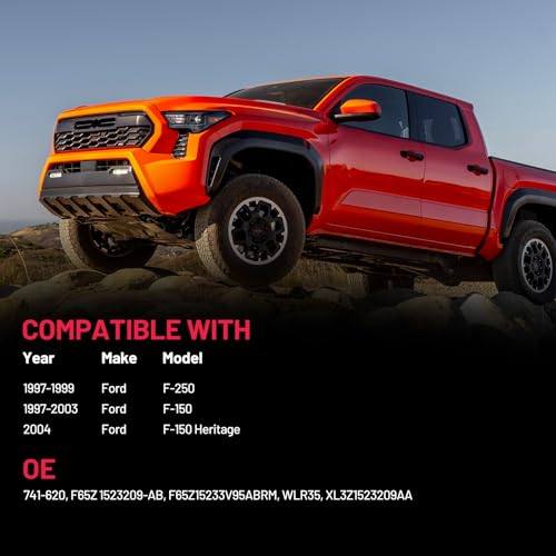 Image of BDFHYK 741-620 Power Window Regulator with Motor Front Left Compatible with Ford F-250 1997-1999, F-150 1997-2003, F-150 Heritage 2004