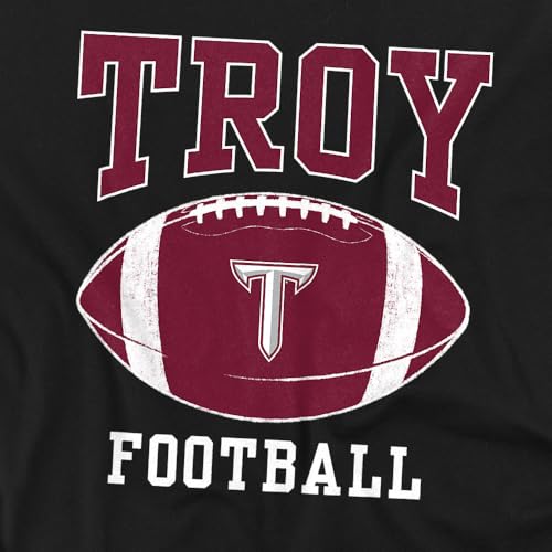 Troy University Football Ball Kids T Shirt for Toddler Boys and Girls2