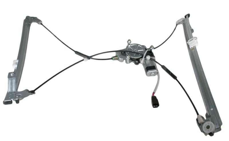 Image of TRQ Front Left Power Window Regulator & Motor Assembly Power Driver Side Compatible with 1996-2000 Chrysler Town & Country 2000 Voyager Dodge Caravan Grand Caravan Plymouth Grand Voyager CH1350112