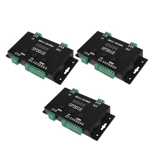 Décodeur DMX512 vers SPI SP201E pour rubans LED WS2812B et WS2811