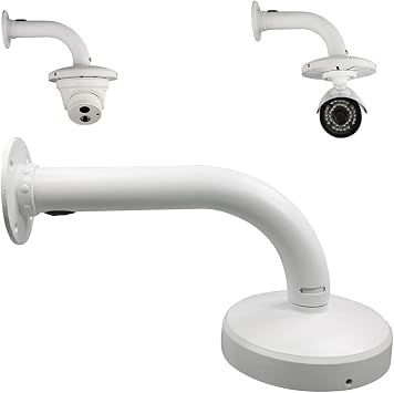 Security Camera Mount Bracket, Universal Wall Mount for CCTV & IP Cameras, J Type 12.5 INCH