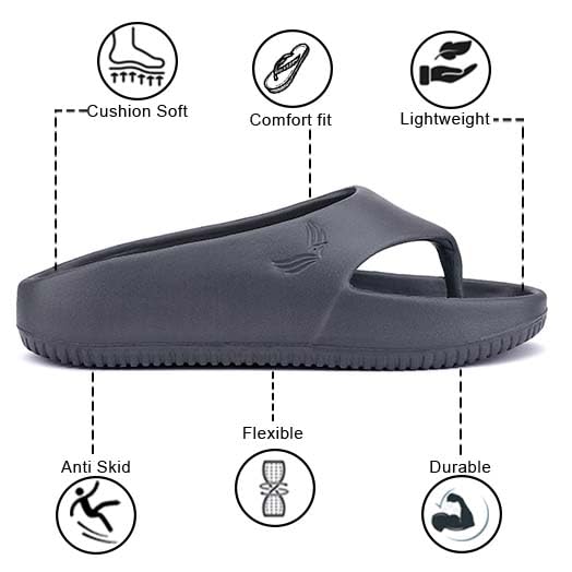 Image of BERSACHE Extra Soft Classic Casual with Regular wear with Ultra Soft & Flexibility Technology Flipflop for Men's
