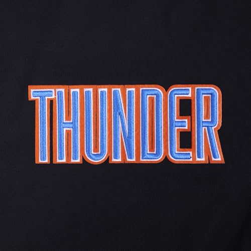 Pro Standard Mens NBA Oklahoma City Thunder Wingspan Long Sleeve Tee Black 3XL by Pro Standard - Image 4